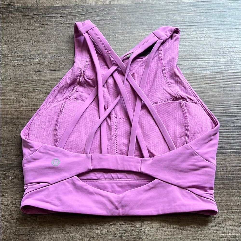 Lululemon High Neck Sports Bra - Picture 2 of 4